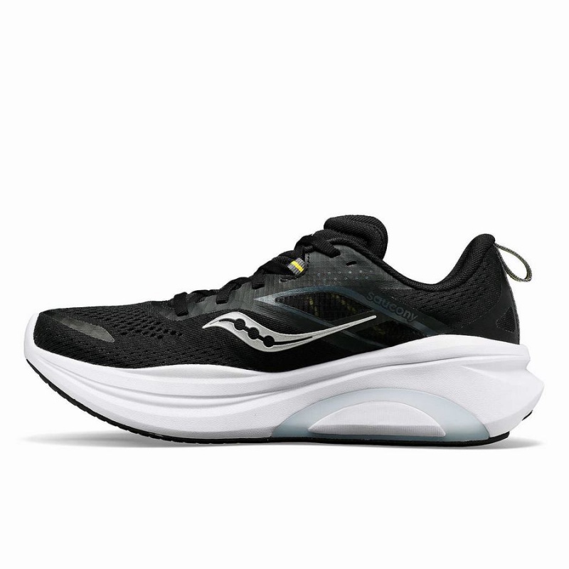 Men's Saucony Omni 22 Running Shoes Black / White | SG S49632-M07