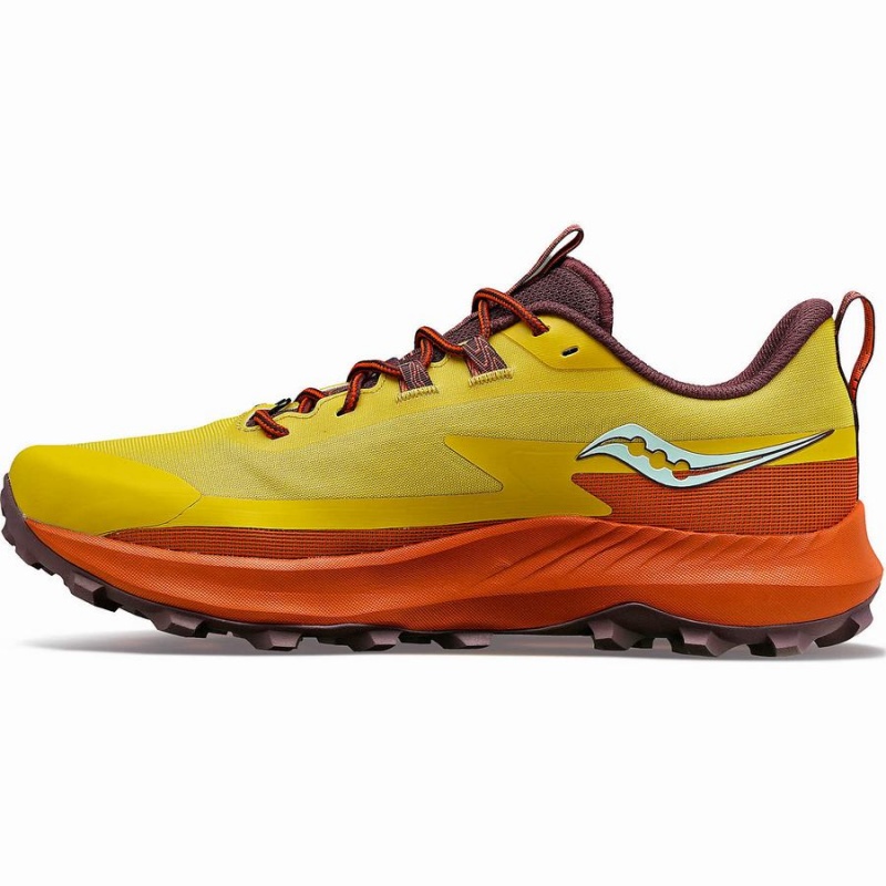 Men's Saucony Peregrine 13 Running Shoes Yellow | SG S07836-Z04