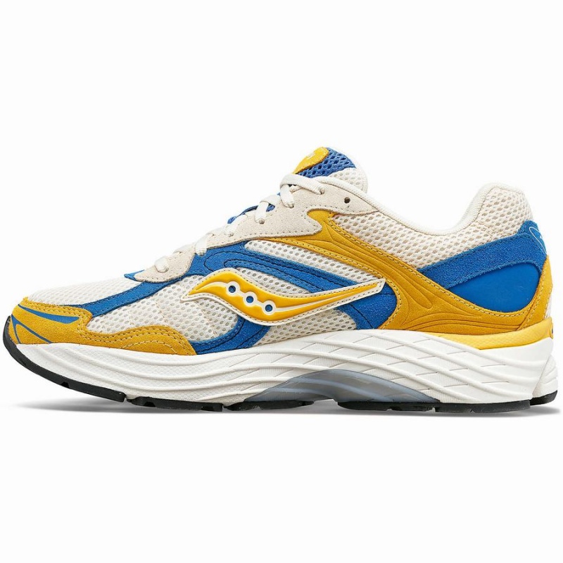 Men's Saucony ProGrid Omni 9 Premium Sneakers Cream / Yellow | SG S73891-H06