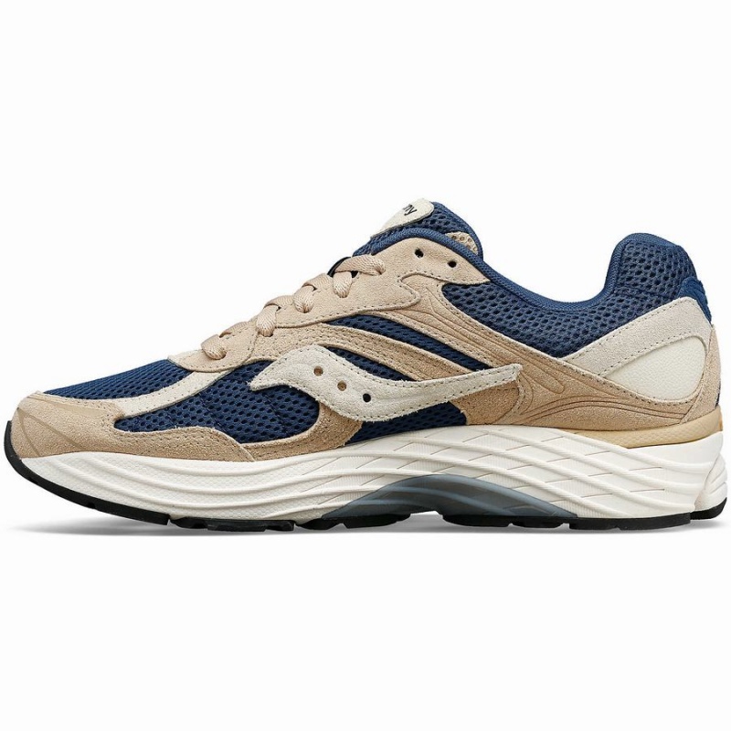 Men's Saucony ProGrid Omni 9 Premium Sneakers Beige / Blue | SG S70186-J51