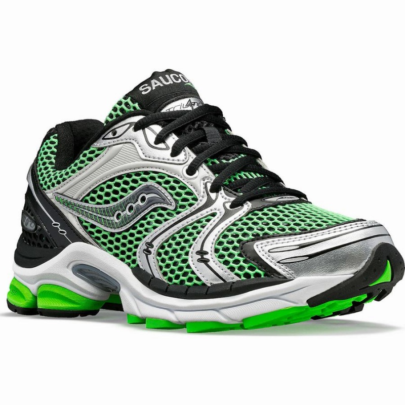 Men's Saucony ProGrid Triumph 4 Sneakers Green / Silver | SG S97086-N50