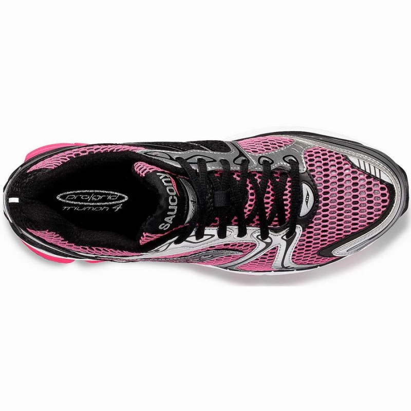 Men's Saucony ProGrid Triumph 4 Sneakers Pink / Silver | SG S87921-B28