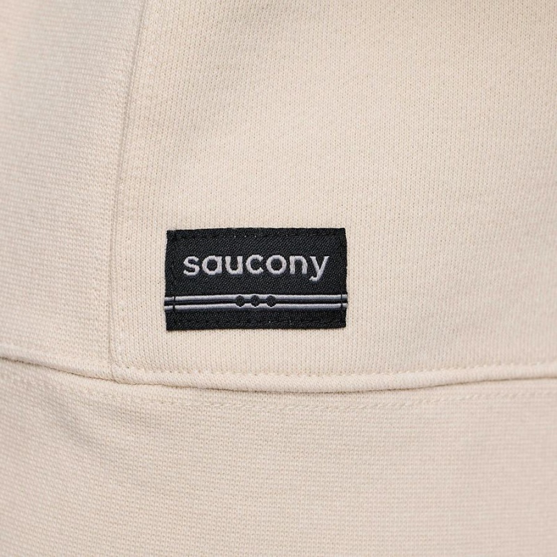 Men's Saucony Recovery Crew Sweatshirt Beige | SG S69153-U24