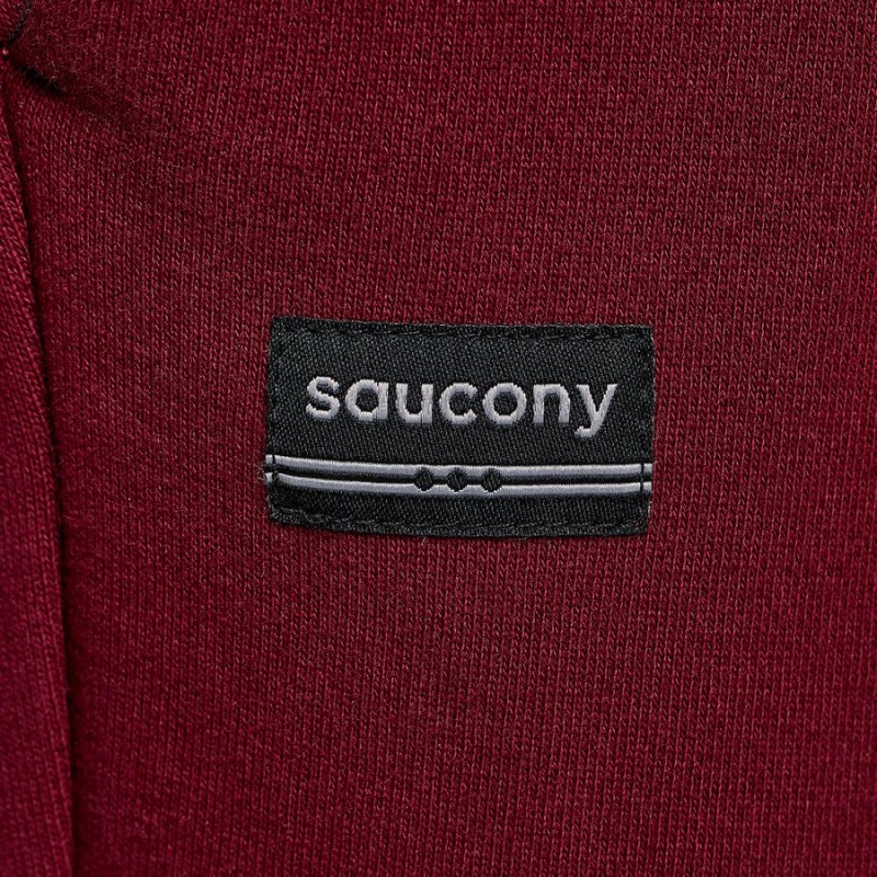 Men's Saucony Recovery Sweatpants Red | SG S10842-B80