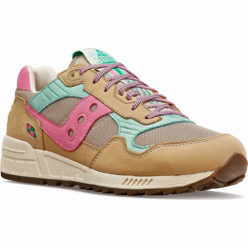 Men's Saucony Shadow 5000 Earth Citizen Sneakers Grey / Pink | SG S38159-E37