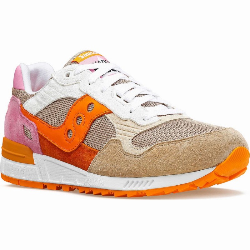 Men's Saucony Shadow 5000 Sneakers Brown / Orange | SG S64501-Q17