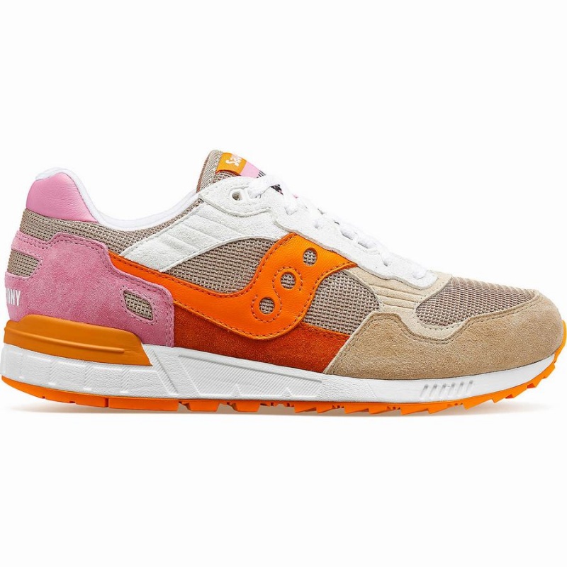 Men\'s Saucony Shadow 5000 Sneakers Brown / Orange | SG S64501-Q17