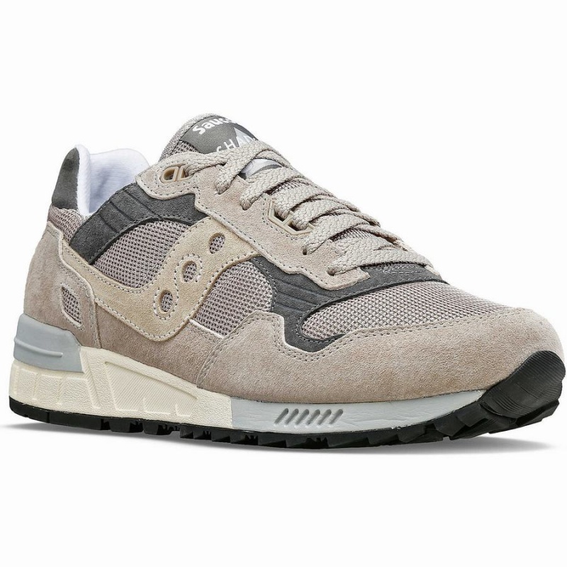 Men's Saucony Shadow 5000 Sneakers Brown / White | SG S03165-T06