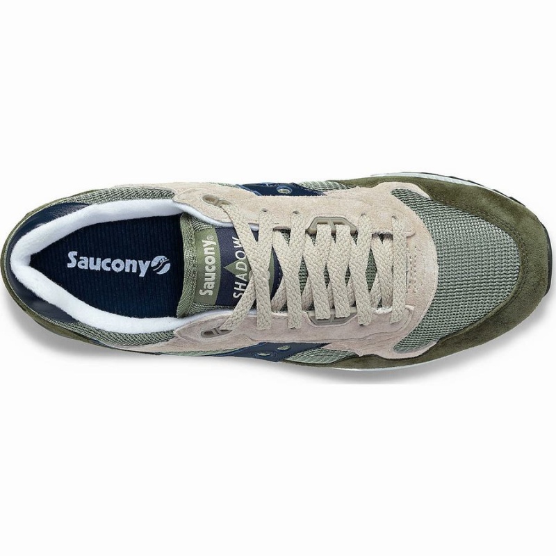 Men's Saucony Shadow 5000 Sneakers Green / Blue | SG S06534-L39