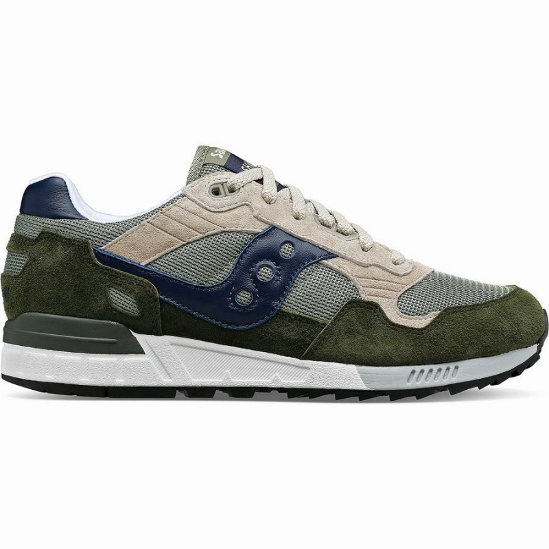 Men\'s Saucony Shadow 5000 Sneakers Green / Blue | SG S06534-L39