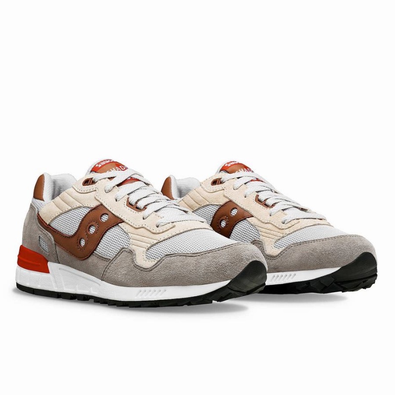 Men's Saucony Shadow 5000 Sneakers Grey / Brown | SG S12978-W48