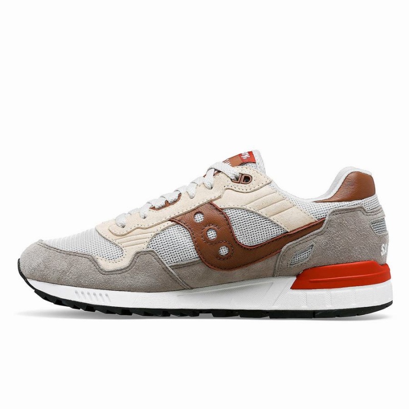 Men's Saucony Shadow 5000 Sneakers Grey / Brown | SG S12978-W48