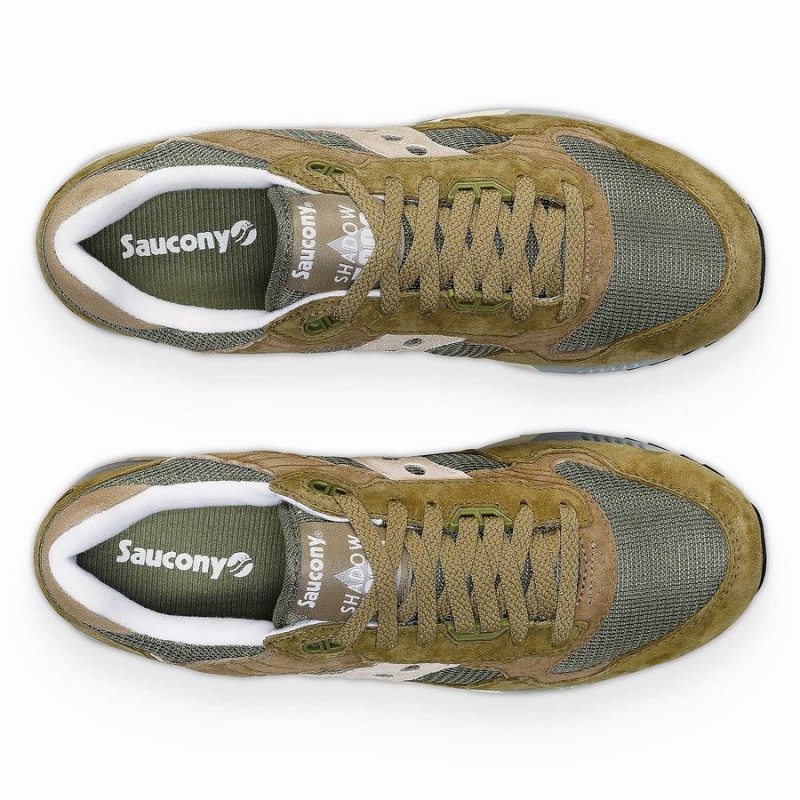 Men's Saucony Shadow 5000 Sneakers Olive | SG S96851-F59