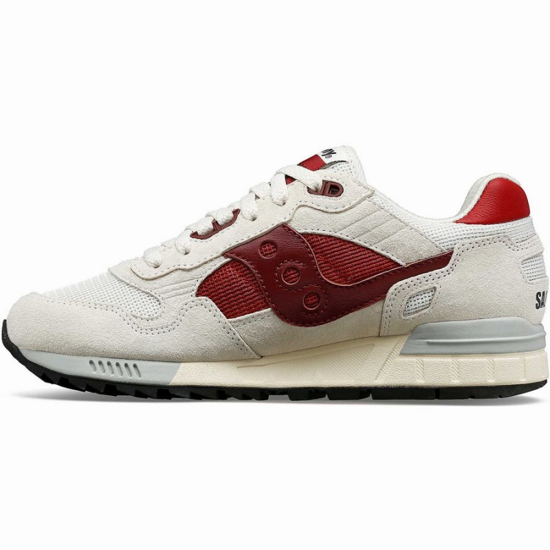 Men's Saucony Shadow 5000 Sneakers White / Red | SG S50318-L91