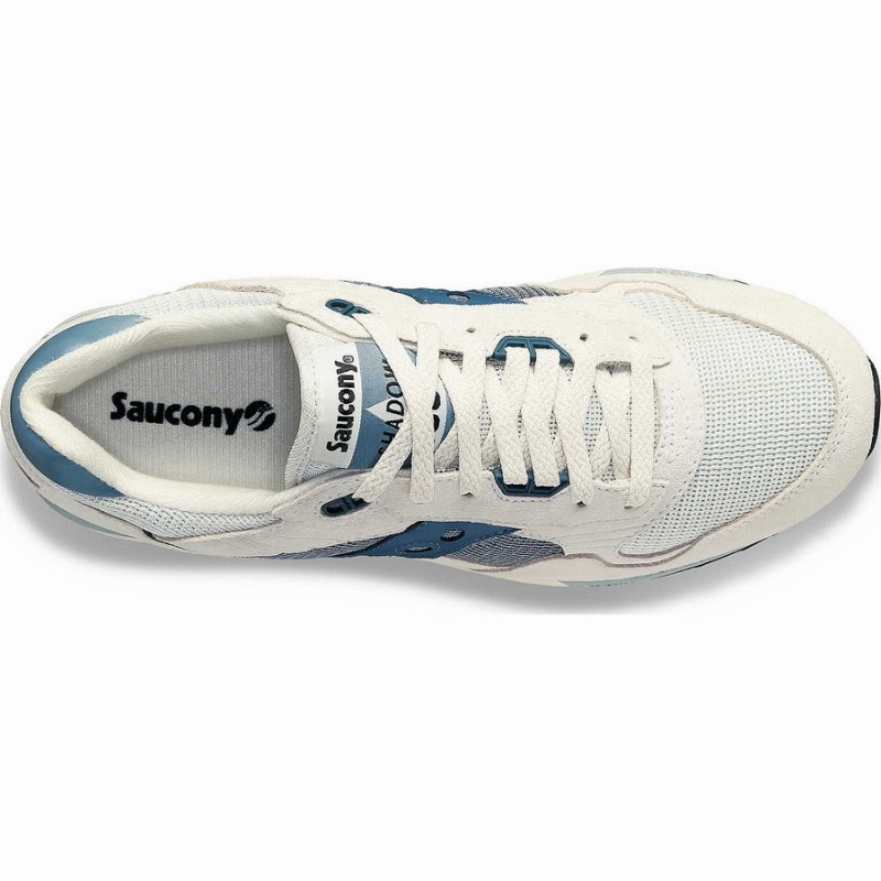 Men's Saucony Shadow 5000 Sneakers White / Blue | SG S64951-Q82