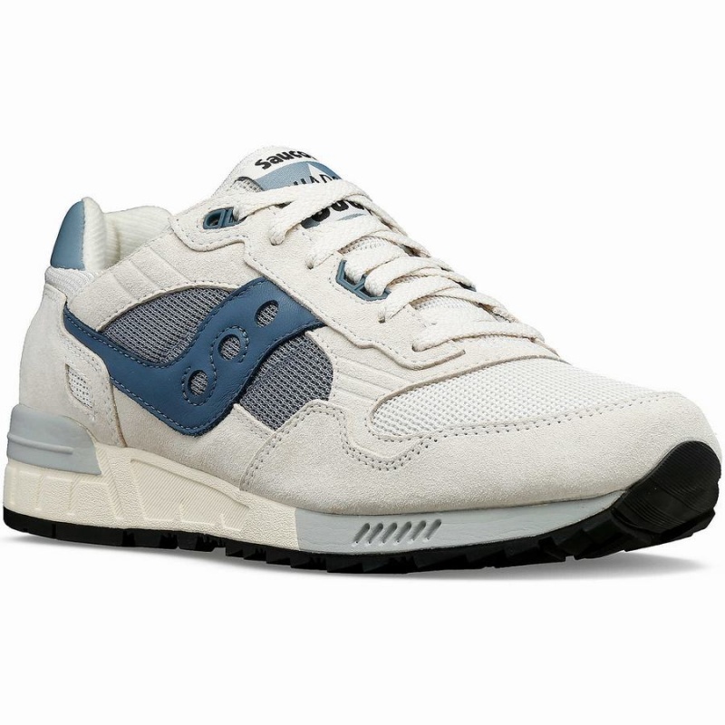 Men's Saucony Shadow 5000 Sneakers White / Blue | SG S64951-Q82