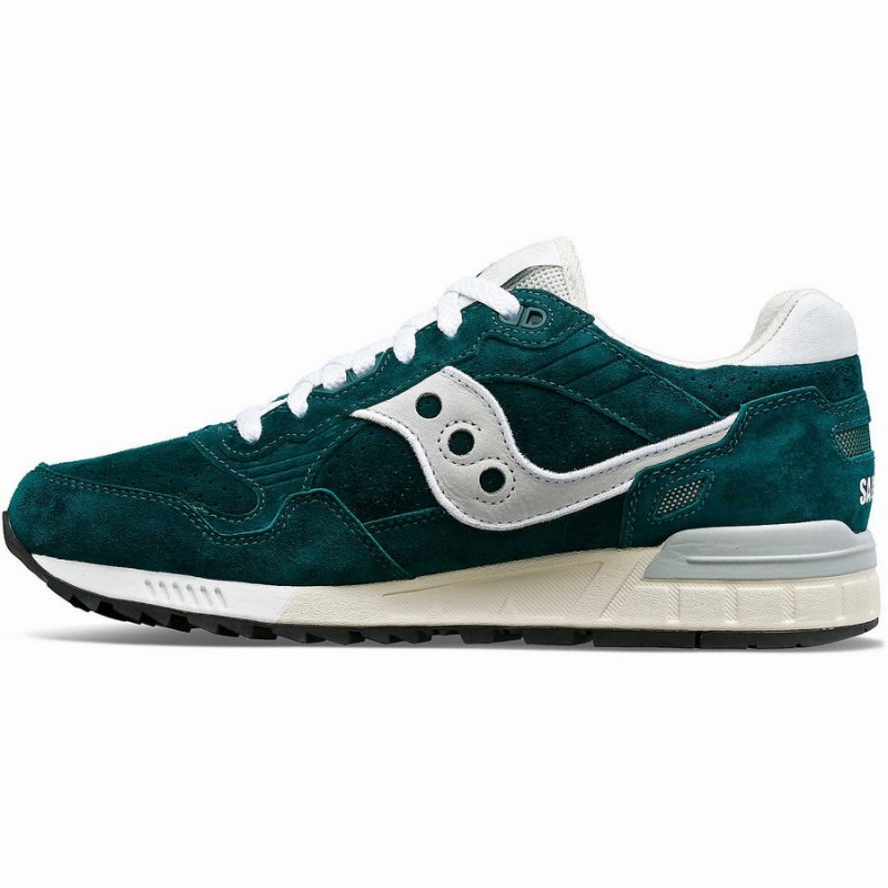 Men's Saucony Shadow 5000 Suede Sneakers Green | SG S86517-A80