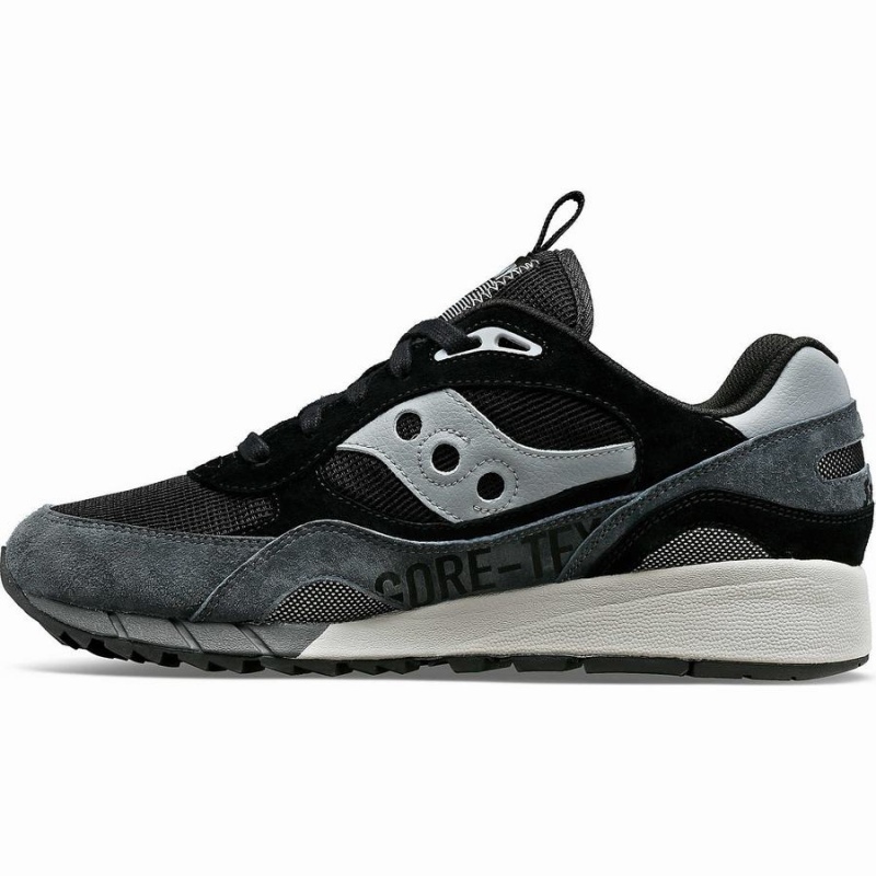 Men's Saucony Shadow 6000 GTX Sneakers Black | SG S07983-C46