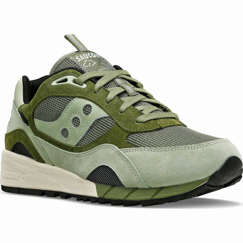 Men's Saucony Shadow 6000 GTX Sneakers Green | SG S53067-Z12