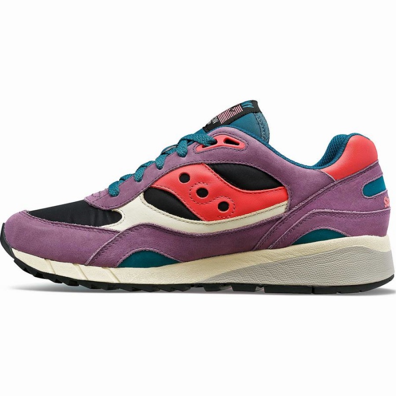 Men's Saucony Shadow 6000 Midnight Swimming Sneakers Purple / Black | SG S56029-J28