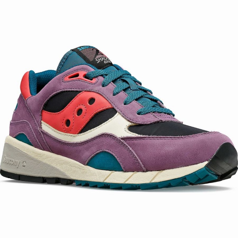 Men's Saucony Shadow 6000 Midnight Swimming Sneakers Purple / Black | SG S56029-J28