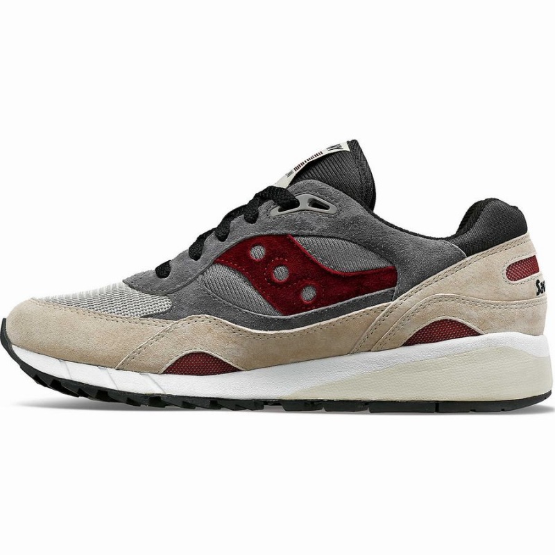 Men's Saucony Shadow 6000 Sneakers Beige / Grey | SG S06589-B65