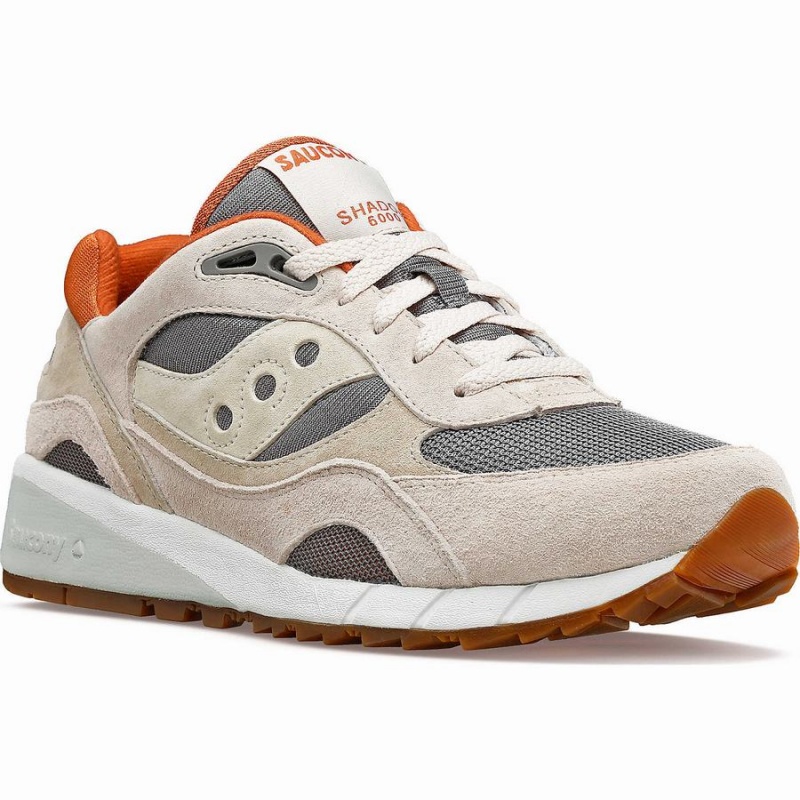 Men's Saucony Shadow 6000 Sneakers Beige / Grey | SG S61789-X76