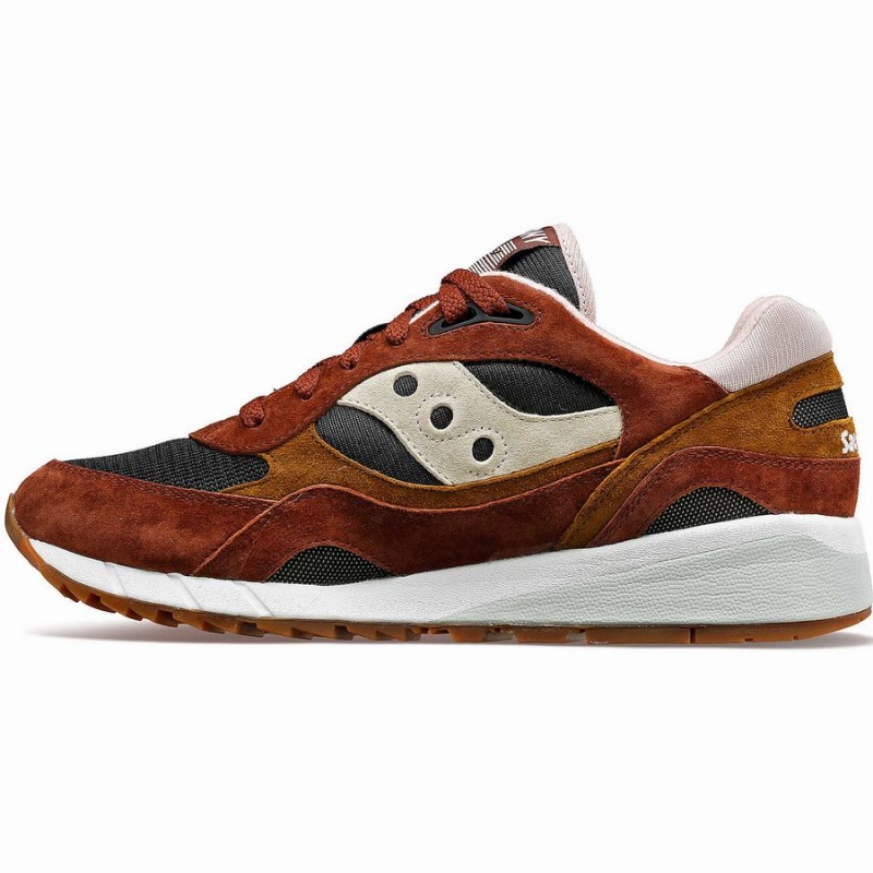 Men's Saucony Shadow 6000 Sneakers Brown / Black | SG S78234-Z73