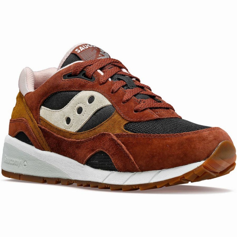 Men's Saucony Shadow 6000 Sneakers Brown / Black | SG S78234-Z73