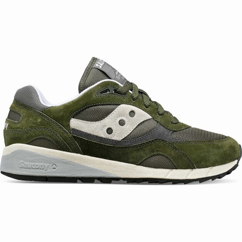 Men\'s Saucony Shadow 6000 Sneakers Green / Grey | SG S43519-V91