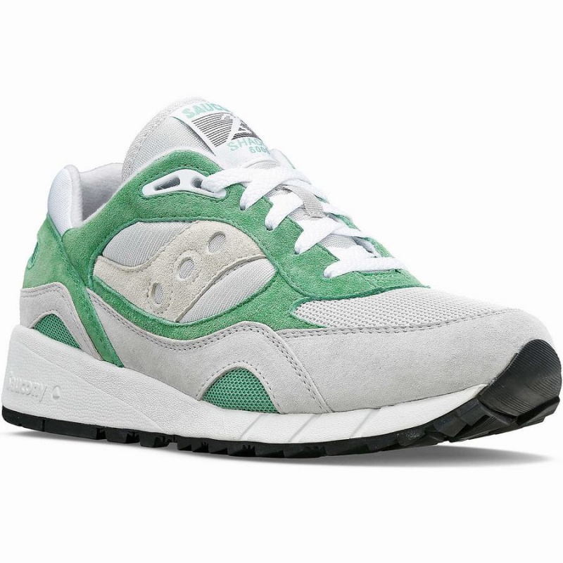 Men's Saucony Shadow 6000 Sneakers Grey / Green | SG S79156-X61