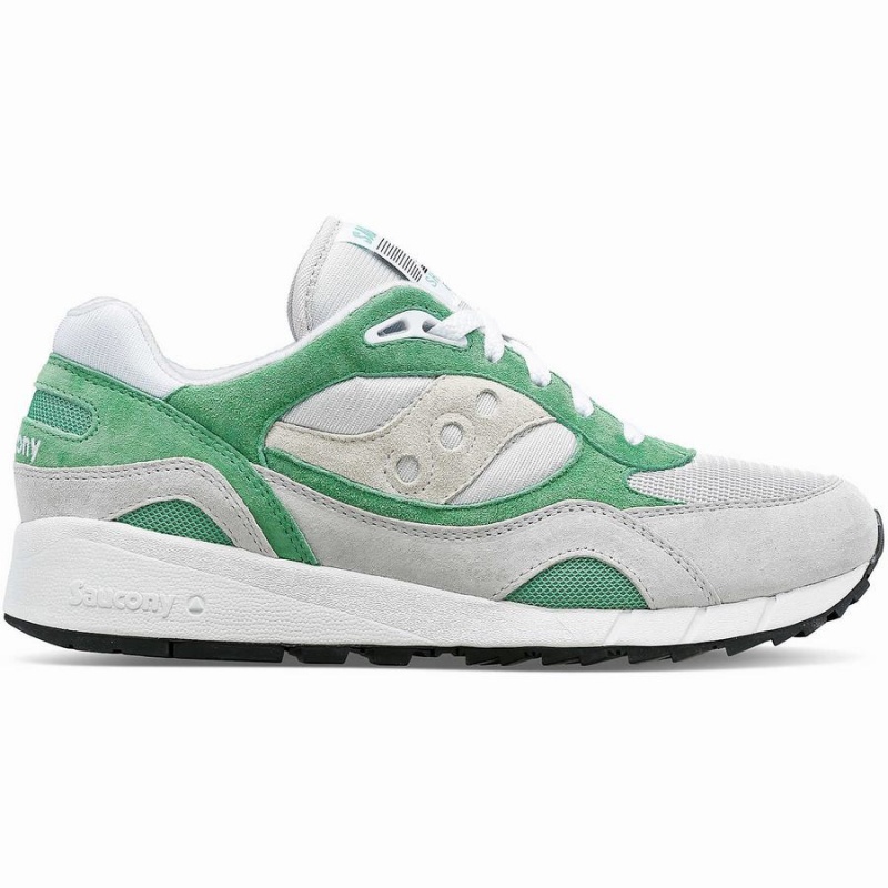 Men\'s Saucony Shadow 6000 Sneakers Grey / Green | SG S79156-X61