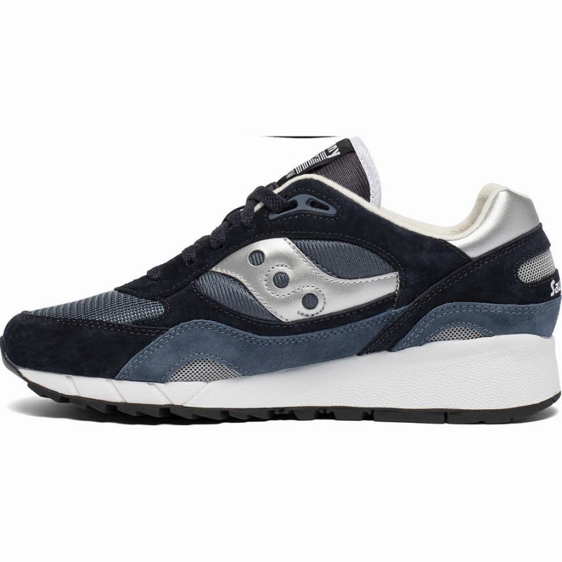 Men's Saucony Shadow 6000 Sneakers Navy / Silver | SG S43025-R48