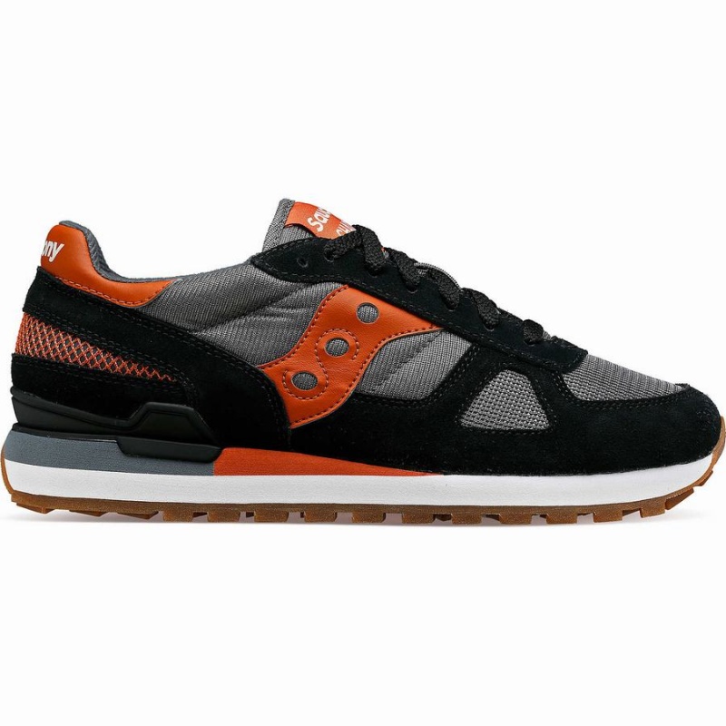 Men\'s Saucony Shadow Original Sneakers Black / Grey | SG S08569-E56