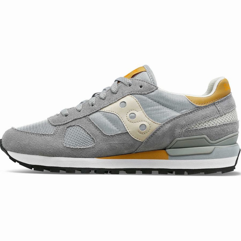 Men's Saucony Shadow Original Sneakers Grey / Brown | SG S69835-K31