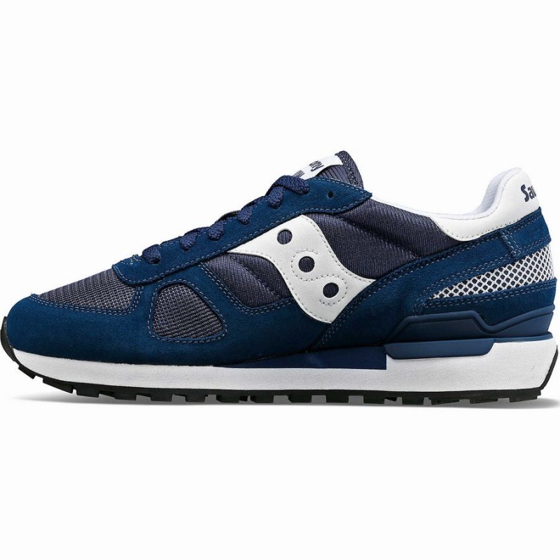 Men's Saucony Shadow Original Sneakers Navy / White | SG S05143-R87