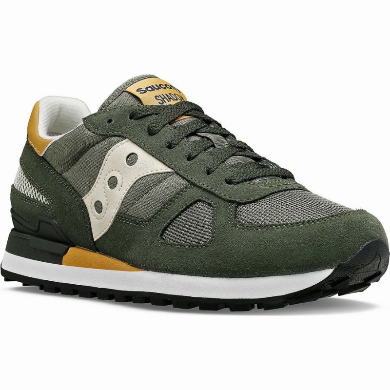 Men's Saucony Shadow Original Sneakers Olive / Brown | SG S05481-F40