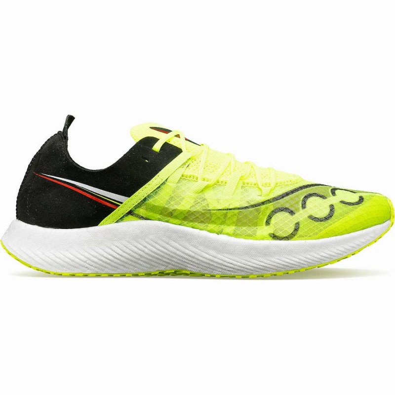 Men\'s Saucony Sinister Running Shoes Yellow / Black | SG S42851-B27