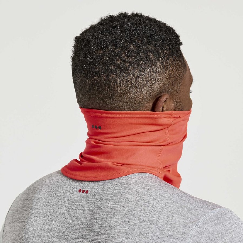 Men's Saucony Solstice Gaiter Neck Warmer Red | SG S52619-V60