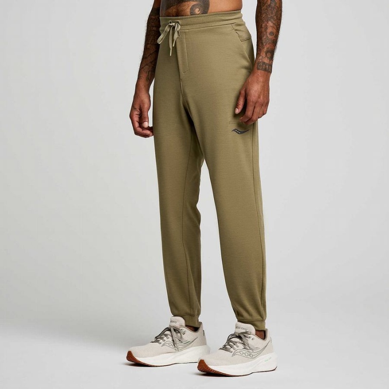 Men's Saucony Solstice Joggers Coffee | SG S42703-B86