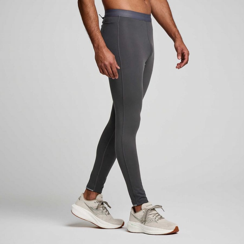 Men's Saucony Solstice Tight Grey | SG S65301-F32