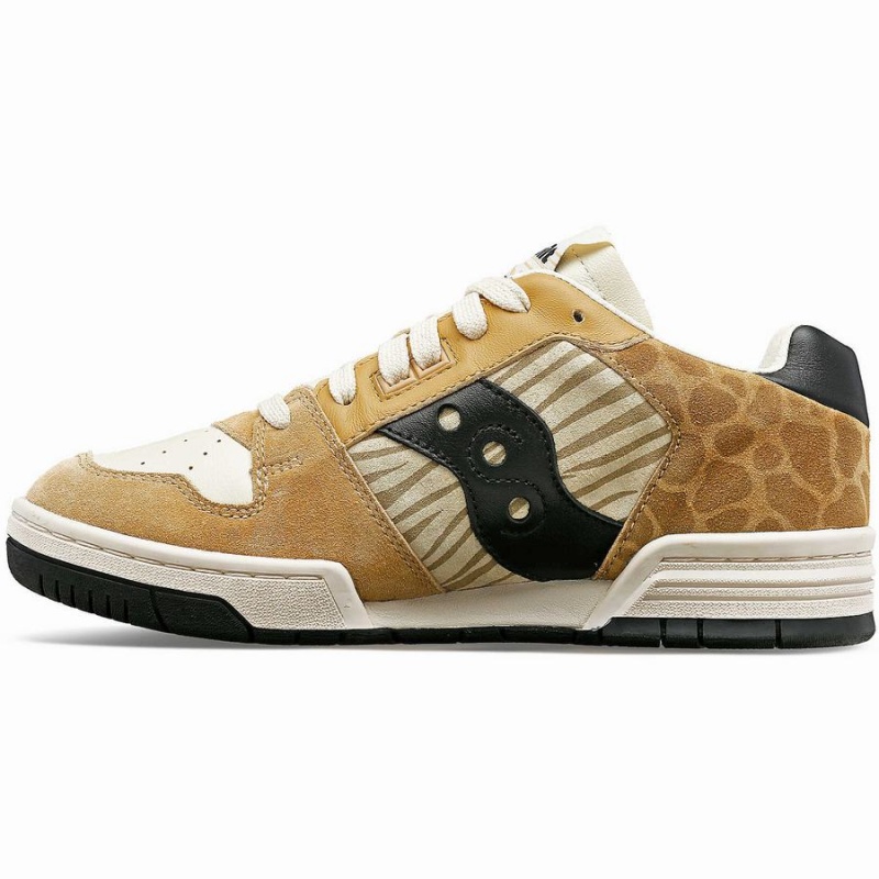 Men's Saucony Spot-Bilt™ Sonic Low Sneakers Beige | SG S95760-P92