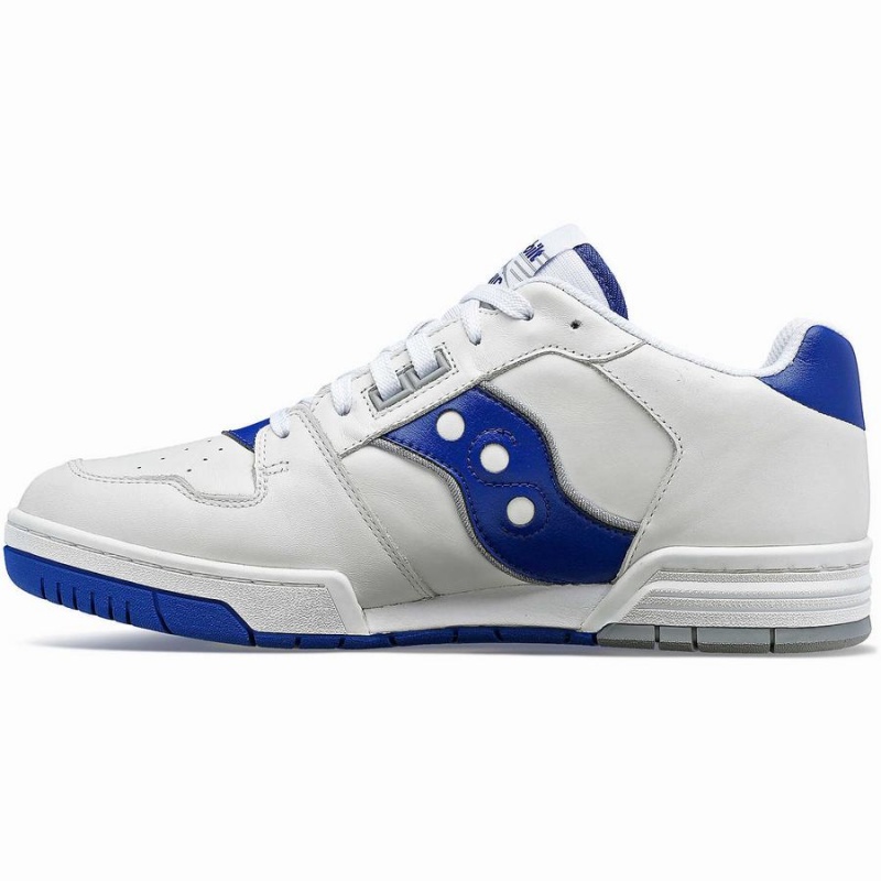 Men's Saucony Spot-Bilt™ Sonic Low Sneakers White / Royal | SG S29460-U89