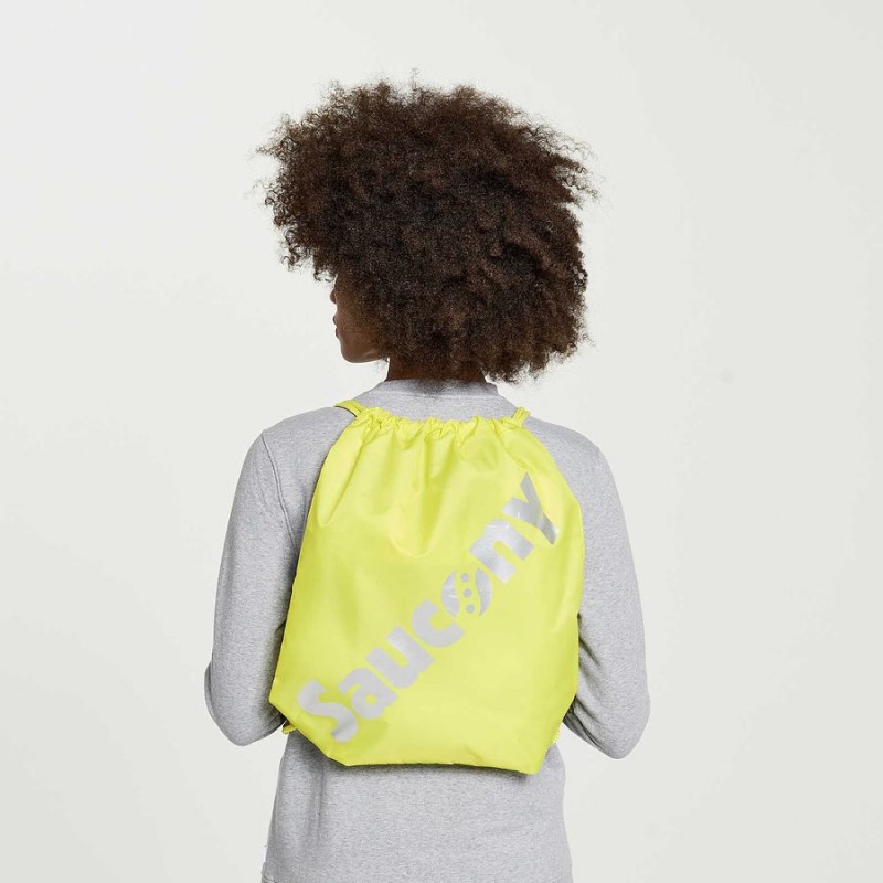 Men's Saucony String Bags Yellow | SG S46387-Y56