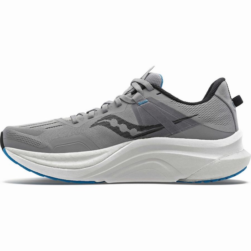 Men's Saucony Tempus Running Shoes Grey / Blue | SG S23576-D23