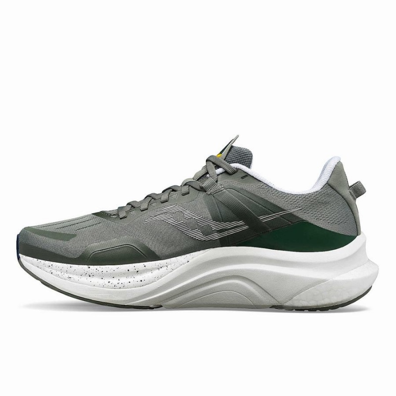 Men's Saucony Tempus Running Shoes Khaki / White | SG S15364-U81