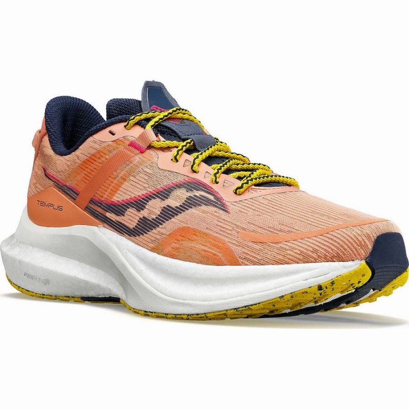 Men's Saucony Tempus Running Shoes Orange | SG S03584-C53