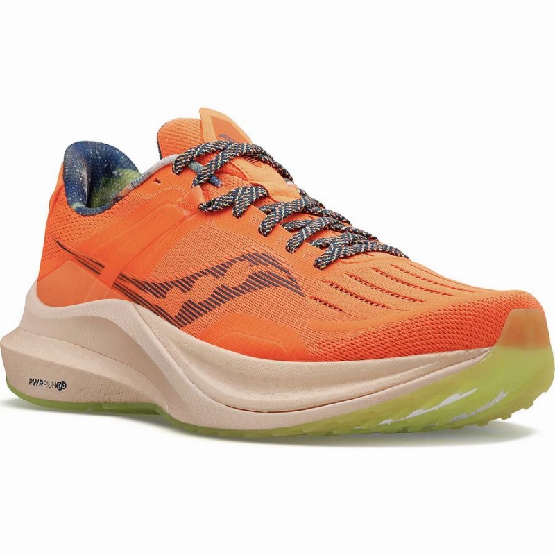 Men's Saucony Tempus Running Shoes Orange | SG S36147-M15