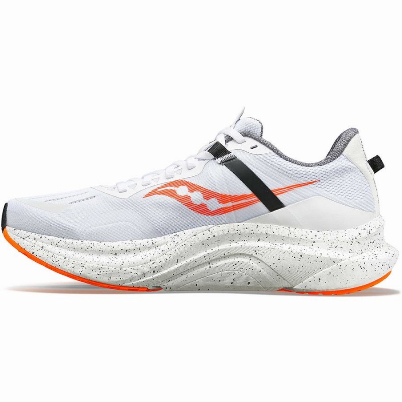 Men's Saucony Tempus Running Shoes White | SG S14657-P93