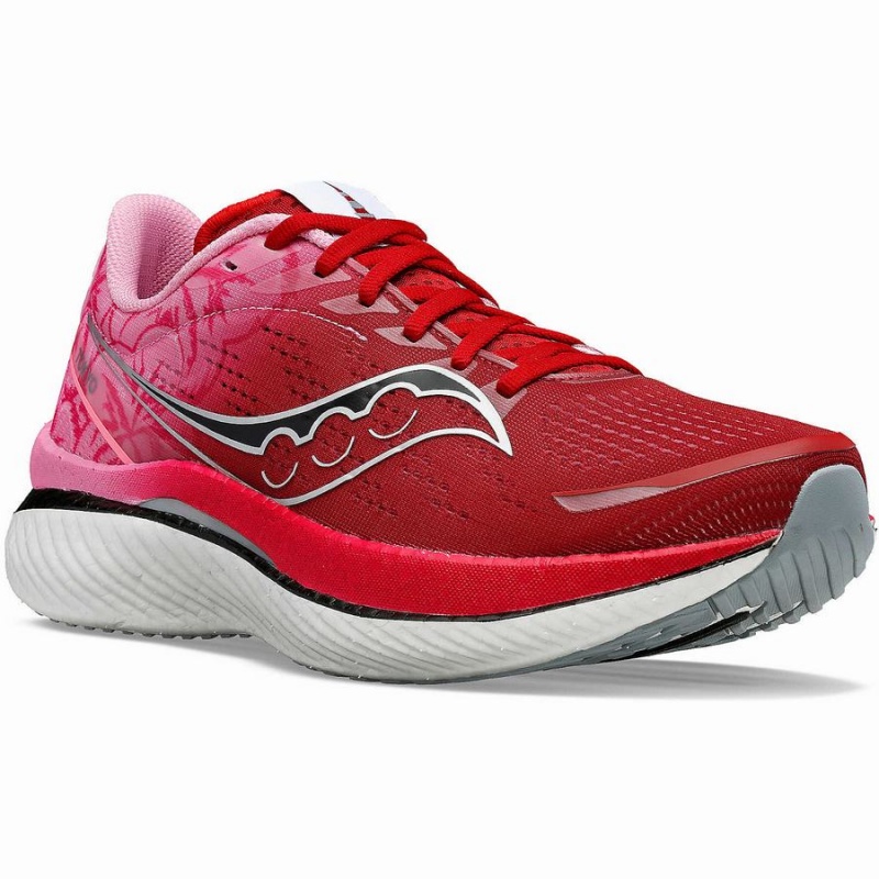 Men's Saucony Tokyo Endorphin Speed 3 Running Shoes Red / Grey | SG S20496-C37